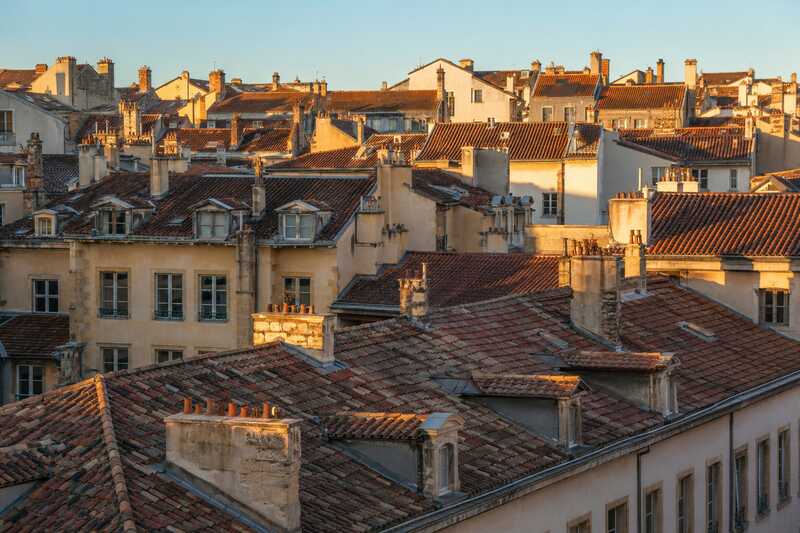 Déménagement à Caluire-et-Cuire : montées, plateau et deux rivières, vue 1