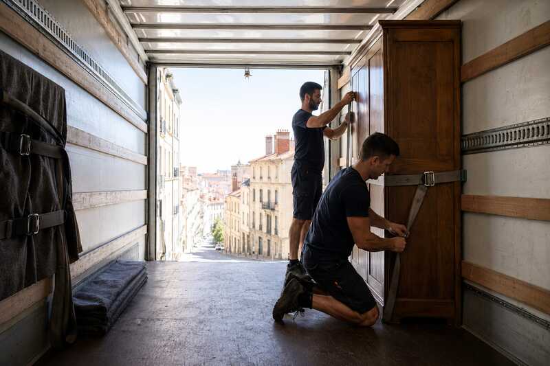 Déménagement Lyon 1er : les pentes, les montées et les cours étroites, vue 2